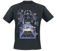 Star Wars The Empire Strikes Back T-Shirt schwarz in L