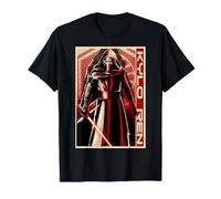 Star Wars The Force Awakens Kylo Ren Red Poster Portrait T-Shirt