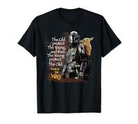 Star Wars The Mandalorian and Grogu Old Protect the Young T-Shirt