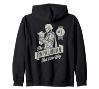 Star Wars The Mandalorian and Grogu Papalorian Father’s Day Kapuzenjacke
