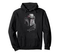 Star Wars The Mandalorian Big Face Poster Pullover Hoodie