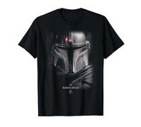 Star Wars The Mandalorian Big Face Poster T-Shirt