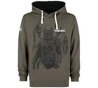 Star Wars The Mandalorian - Bounty Hunter Männer Kapuzenpullover Khaki XL