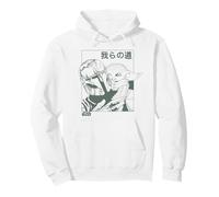 Star Wars The Mandalorian Grogu and Mando Manga Pullover Hoodie