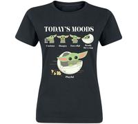Star Wars The Mandalorian - Grogu - Moods T-Shirt schwarz in XL