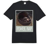 Star Wars The Mandalorian Grogu Power Nap Funny Meme Comfort Colors Adult Heavyweight T-Shirt