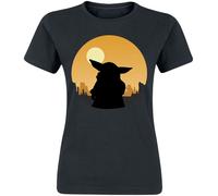 Star Wars The Mandalorian - Grogu Sundown T-Shirt schwarz in L