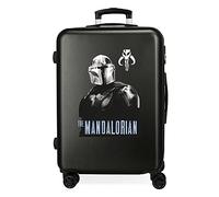 Star Wars The Mandalorian Koffer, mittelgroß, 48 x 68 x 26 cm, Schwarz, 48x68x26 cms, Mittelgroßer Koffer