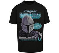 Star Wars The Mandalorian - Mando Legend Continues Oversize T-Shirt schwarz in L
