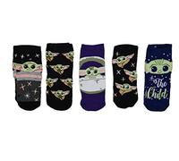 Star Wars The Mandalorian The Child Juniors/Womens 5 Pack Ankle Socks Size (Pod)
