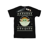 Star Wars - "The Mandalorian The Child" T-Shirt für Herren (Schwarz) S