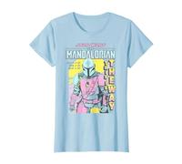 Star Wars: The Mandalorian This Is The Way Neon Comic T-Shirt