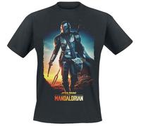 Star Wars The Mandalorian - Through the Galaxy T-Shirt schwarz in L