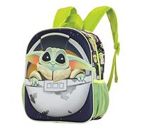 Star Wars The Mandalorian Tour-Kleiner 3D Rucksack, Mehrfarbig, 26 x 31 cm, Kapazität 8,5 L