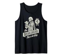 Star Wars The Mandalorian und Grogu "Dadalorian" Vatertag Tank Top