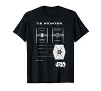 Star Wars Tie Fighter Blueprint T-Shirt