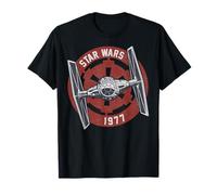 Star Wars Tie Fighter Imperial 1977 Badge T-Shirt