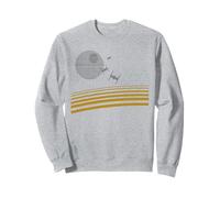 Star Wars TIE Fighters and Death Star Stripes Sweatshirt