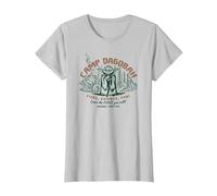 Star Wars Travel Vacation Camp Dagobah Yoda Learn The Force T-Shirt, Damen, Silber, XS