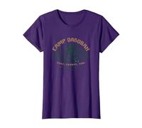 Star Wars Travel Vacation Camp Dagobah Yoda Learn the Force T-Shirt, Damen, Violett, M