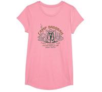Star Wars Travel Vacation Camp Dagobah Yoda Learn the Force T-Shirt, Mädchen, Rosa, S