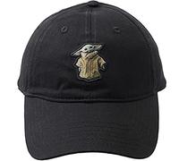 STAR WARS Unisex-Erwachsene Grogu Dad Hat The Mandalorian Adjustable Baseball Cap Baseballkappe, Onyx, Einheitsgre (6er Pack)