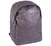 Star Wars Unisex Kinder Kunstleder The Mandalorian-Grogu Rucksack, Mehrfarbig, 100% Polyurethan, bunt, Talla única
