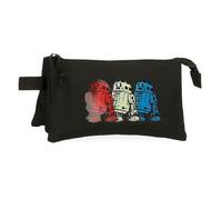 Star Wars Unisex Kinder Star Wars - R2d2 Gepäck- Kuriertasche, Schwarz, Einheitsgröße
