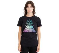 Star Wars Vadient Ladies T Shirt, Black, Medium