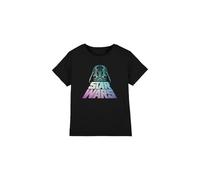 Star Wars Vadient Unisex Kids T Shirt, Black, 12-13 Years