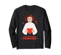 Star Wars Valentine's Day I'm Your Kind of Princess Leia Langarmshirt