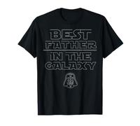 Star Wars Vatertag Best Father In Galaxy Darth Vader Logo T-Shirt