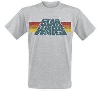 Star Wars Vintage 77 T-Shirt grau meliert XL