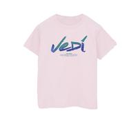 Star Wars Womens/Ladies Obi-Wan Kenobi Jedi Painted Font Cotton Boyfriend T-Shirt (Bébé Rose) M