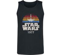 Star Wars X-Wing 1977 Tank-Top schwarz in M