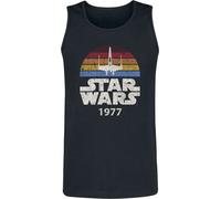 Star Wars X-Wing 1977 Tank-Top schwarz in S