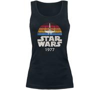 Star Wars X-Wing 77 Tank-Top schwarz in XXL