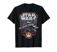 Star Wars X-Wing Red Squadron Graphic T-Shirt T-Shirt, Herren, Schwarz, 4XL