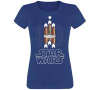 Star Wars X-Wing Vibes T-Shirt blau in XXL