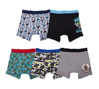 STAR WARS Yoda Mandalorian Unterwäsche für Jungen, Multipacks erhältlich in den Größen 2/3t, 4t, 4, 6, 8, 10 und 12, Lego-Slip, 100 % gekämmte Baumwolle, 5 Stück, 8