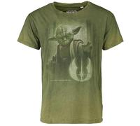 Star Wars Yoda - May The Force Be With You T-Shirt grün in L
