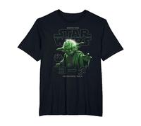 Star Wars Yoda Use The Force T-Shirt, Herren Große Größen, Schwarz, 5X Tall