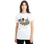 Star Wars Young Jedi Adventure Force is with Us Ladies T Shirt, White, Small
