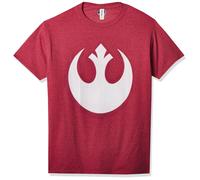 Star Wars Young Men's Alliance Emblem T-Shirt rot Heather groß