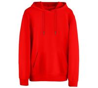 STARK SOUL Hoodie Blank - Kapuzen-Sweater Unisex | 270 GSM - innen angeraut - Baumwolle rot Gr XL