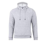 STARK SOUL Hoodie - Kapuzenpullover Unisex - innen angeraut (M, Grau Melange)