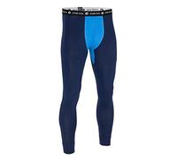 STARK SOUL Lange Unterhose für Herren, Long John Pant aus Baumwolle, Marine, Gr. XXL