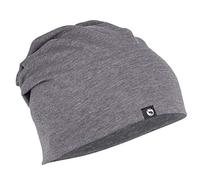 STARK SOUL Slouch Beanie Mütze für Damen & Herren (Unisex), leichte Jersey Mütze, Einheitsgröße in Dunkelgrau