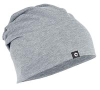 STARK SOUL Slouch Beanie Mütze für Damen & Herren (Unisex), leichte Jersey Mütze, Einheitsgröße in Hellgrau