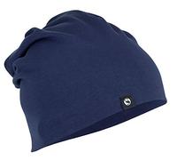 STARK SOUL Slouch Beanie Mütze für Damen & Herren (Unisex), leichte Jersey Mütze, Einheitsgröße in Marine-Blau